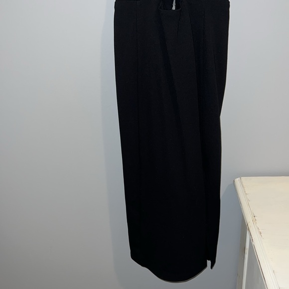 ANTHROPOLOGIE CUTOUT CROSSOVER MIDI DRESS (L) - Picture 8 of 16